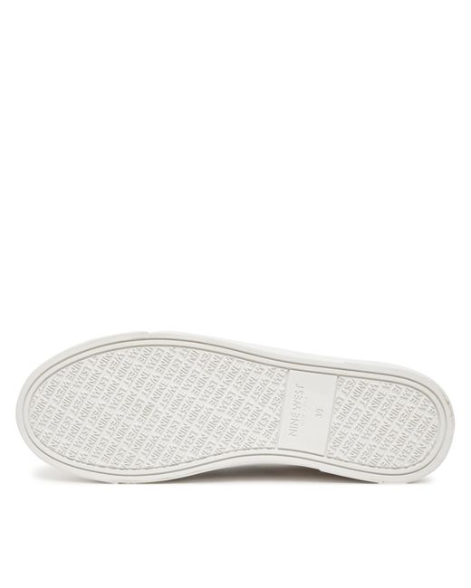 Nine West White Sneakers Ss25-3C067
