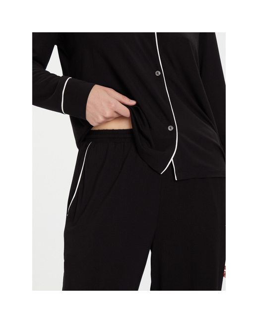 Karl Lagerfeld Black Pyjama A4W45004 Relaxed Fit