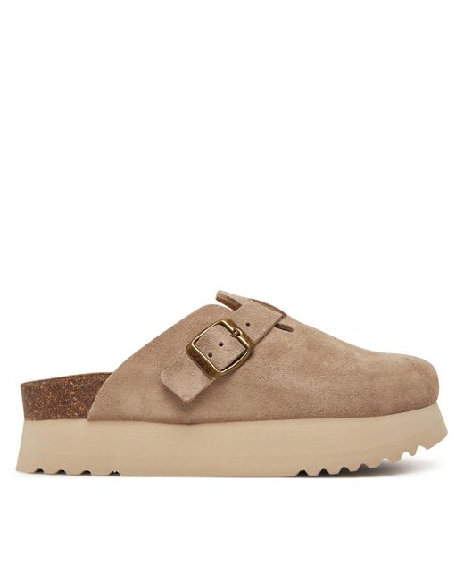 Scholl Natural Pantoletten Justine F31578