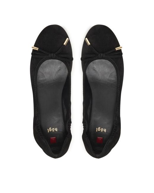 Högl Black Ballerinas 9-103712-01000