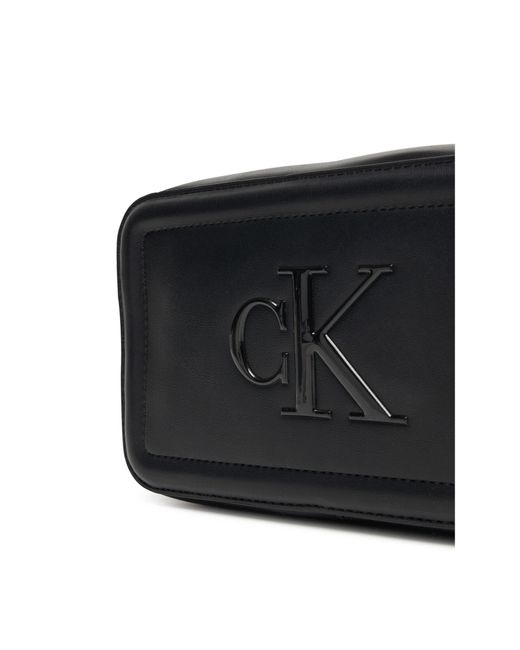 Calvin Klein Black Handtasche Bold Ck Camera Bag Lv04F3220G