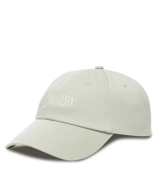 Tommy Hilfiger White Cap Script Aw0Aw17815