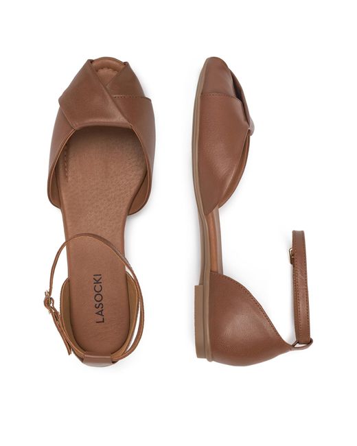 LASOCKI Brown Sandalen Wi23-Sorano-04