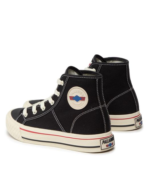 Palladium Black Sneakers Aus Stoff Palla Louvel 77461-008-M