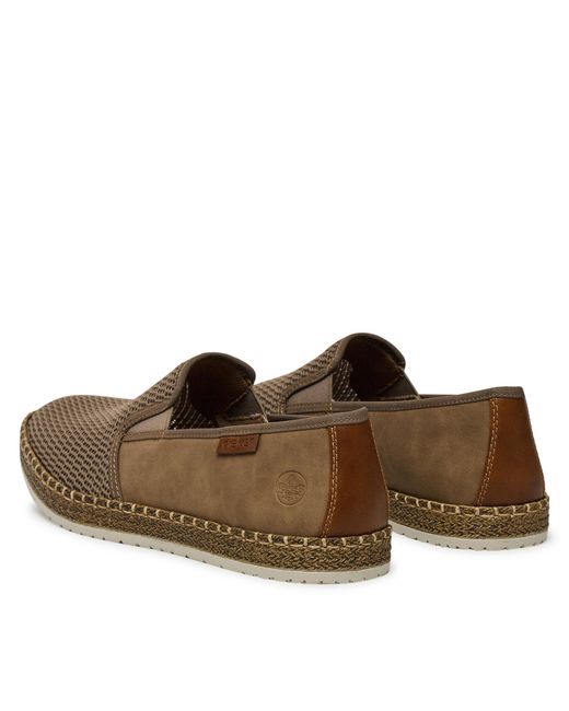 Rieker Espadrilles B5265-65 in Brown für Herren