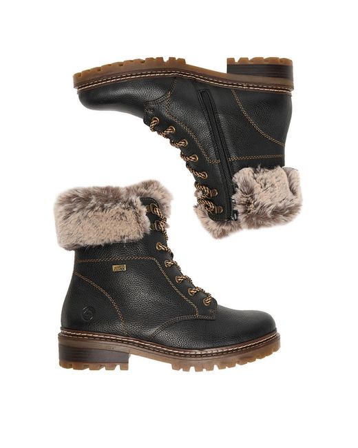 Remonte Brown Schnürschuhe Ceo-D0B74-01