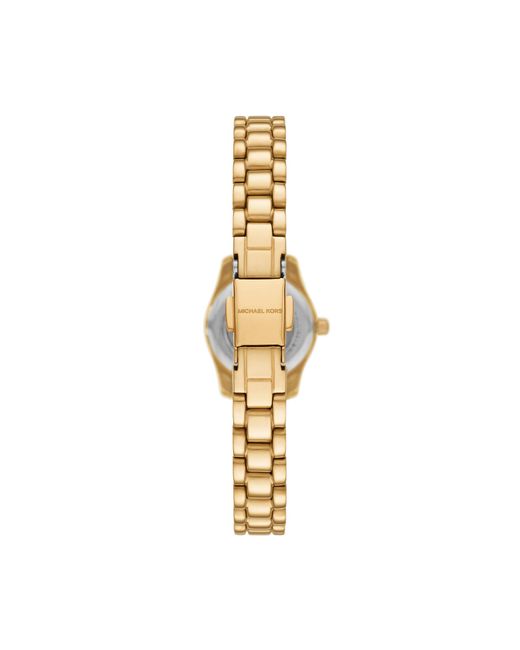 Michael Kors Metallic Uhr Und Armband Set Lexington Set Mk4944Set