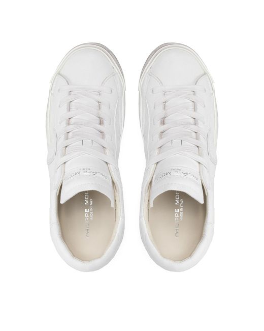 Philippe Model White Sneakers Prsx Prld 1012 Weiß