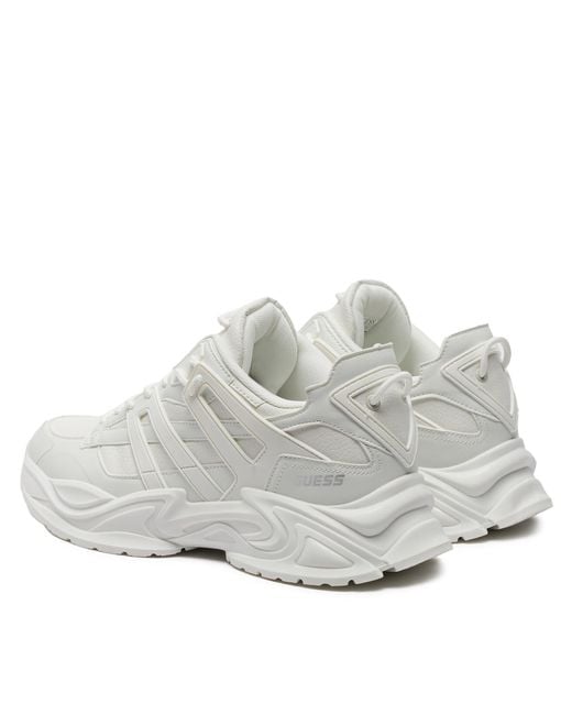 Guess Sneakers Belluno Low Fmtbel Ele12 Weiß in White für Herren