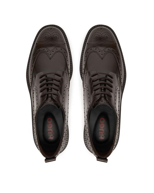 HUGO Halbschuhe Lysander 50548655 in Brown für Herren