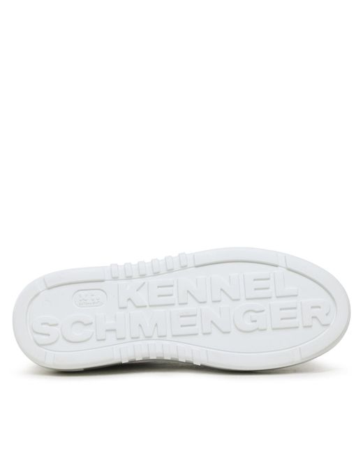 Kennel & Schmenger White Sneakers turn 91-18840.673 kiesel/bianco sw