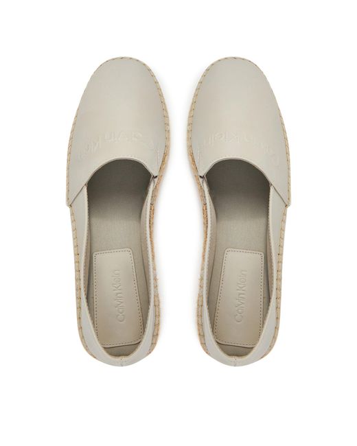Calvin Klein Espadrilles Espadrille Lth Hm0Hm01882 in Gray für Herren