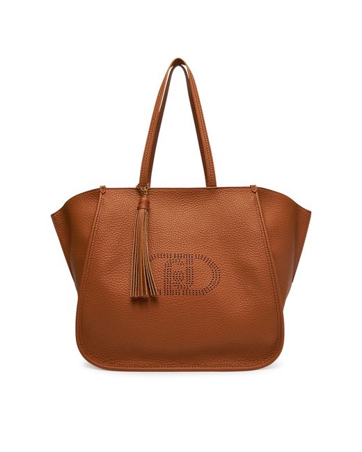 Liu Jo Brown Handtasche L Tote Aa5012 E0161