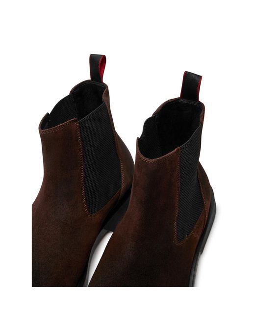 HUGO Klassische Stiefeletten Iker Cheb 50522951 in Brown für Herren