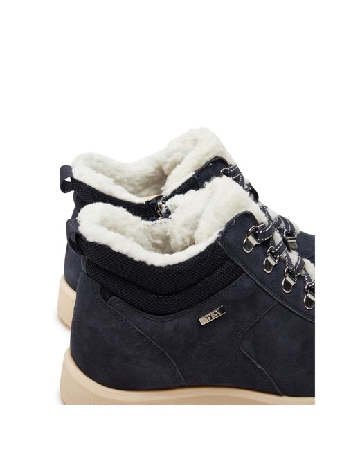 Caprice Blue Schnürschuhe 9-26204-43
