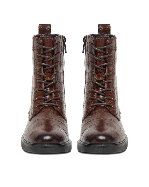 Gino Rossi Brown Schnürschuhe C-Adele-25217