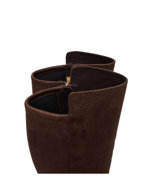 MICHAEL Michael Kors Brown Overknees Lex 40F5Lxmb5S