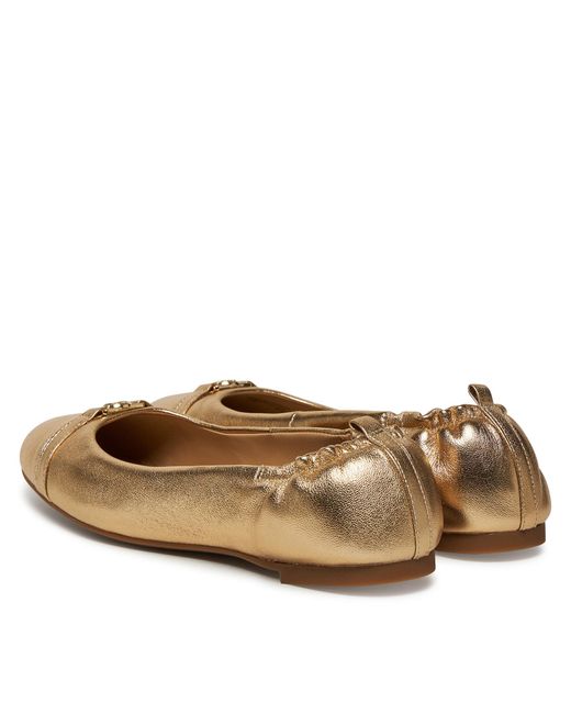 MICHAEL Michael Kors Brown Ballerinas Mandy Flex Ballet 40S5Mafp1M