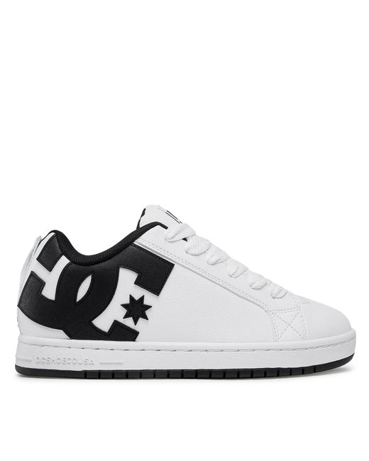 Dc Sneakers Court Graffik 300529 Weiß in White für Herren