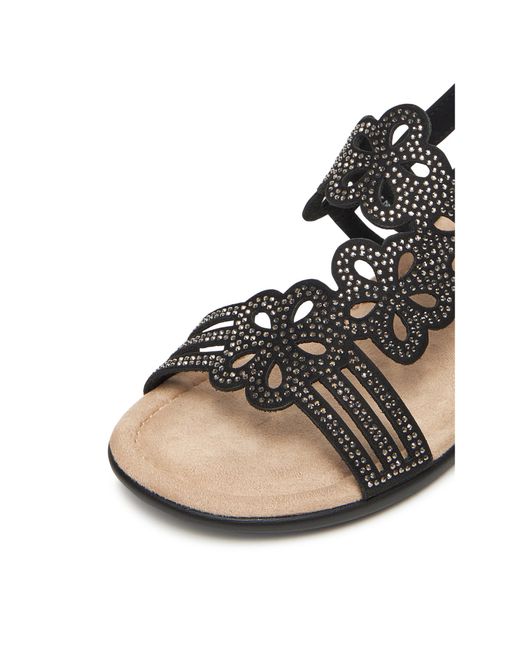 Clara Barson. Black Sandalen Wsxd015-06