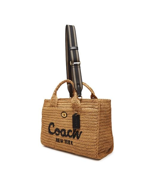 COACH Brown Handtasche Cam71