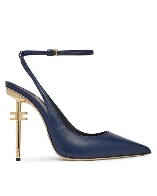 Elisabetta Franchi Blue Sandalen Sa-26B-51E2