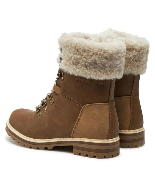 Kimberfeel Brown Schnürstiefeletten Pixie