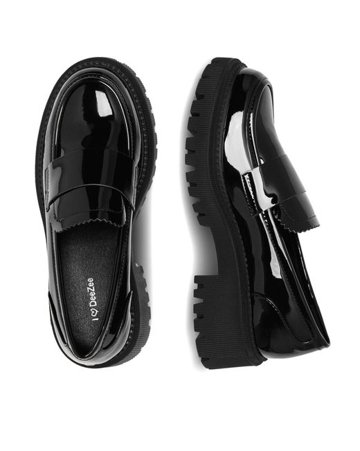 DeeZee Black Slipper H101201-01