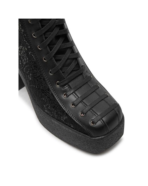 Altercore Black Schnürschuhe Isabel