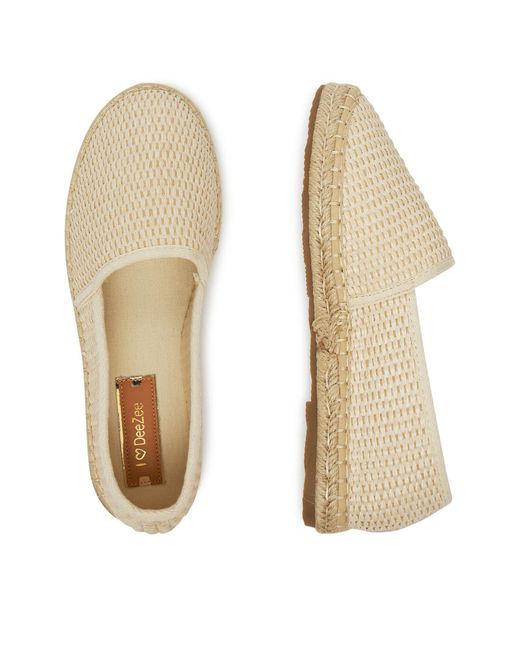 DeeZee Natural Espadrilles 8-626-2