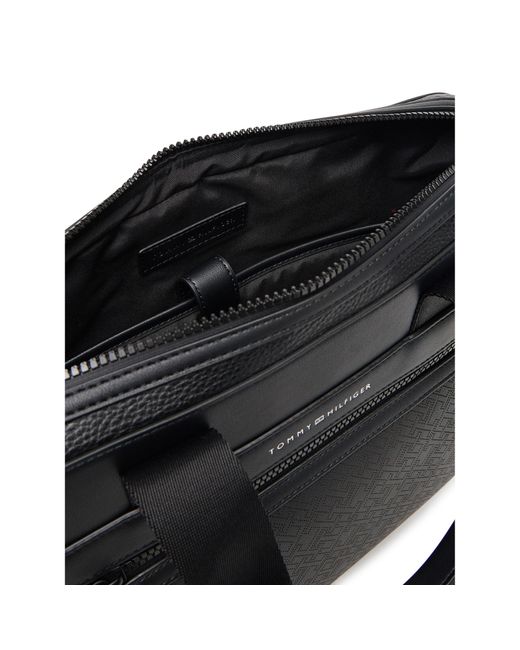 Tommy Hilfiger Laptoptasche Th Monogram Computer Bag Am0Am13835 in Black für Herren