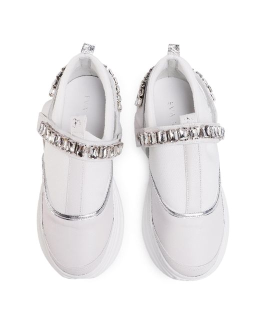 EVA MINGE White Sneakers Em-49-07-000703 Weiß