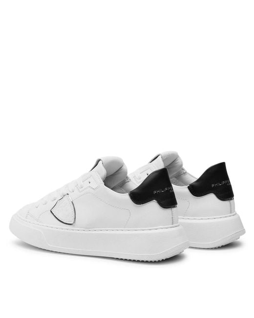 Philippe Model White Sneakers Temple Btld V010