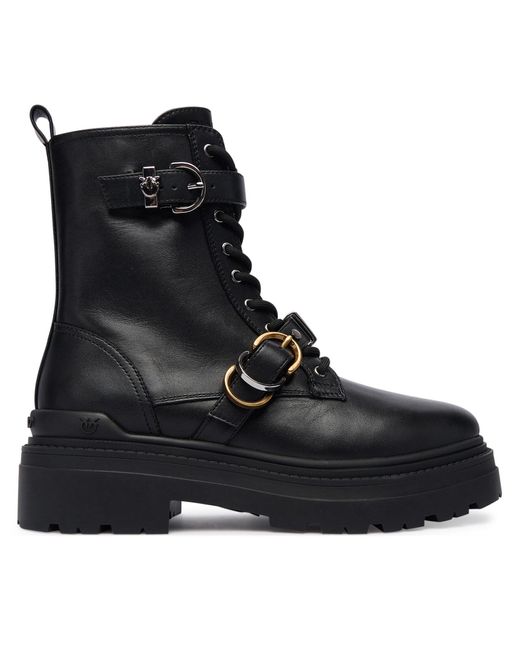 Pinko Black Schnürschuhe Mia 19 Sd0407P087