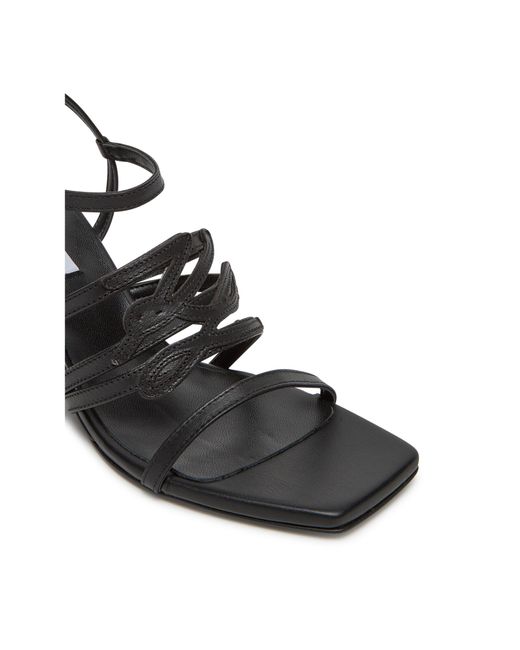 Karl Lagerfeld Black Sandalen Kl34425