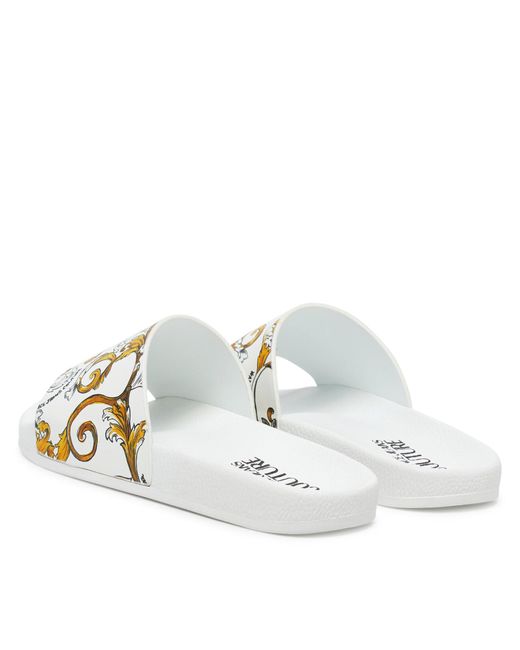 Versace Jeans Couture Metallic Pantoletten 78Va3Sq3