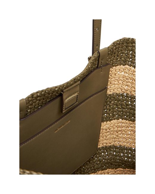MICHAEL Michael Kors Metallic Handtasche Quinn 30S5Gqnt9W