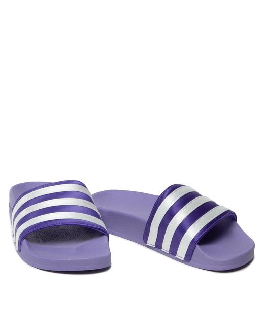 Adidas Purple Pantoletten Adilette W Gx8637