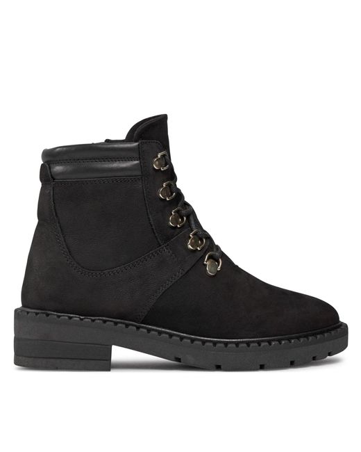 Marco Tozzi Black Schnürstiefeletten 2-25202-41