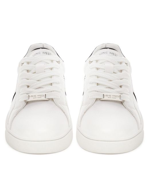 Nine West White Sneakers Ss25-3C067
