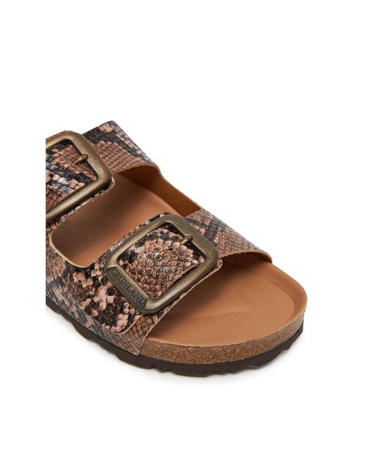 Grünland Brown Pantoletten Enny Cb0813