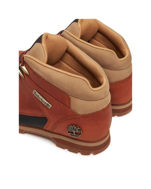Timberland Schnürstiefeletten Euro Sprint Mid Lace Tb0A2K84Ejd1 in Brown für Herren
