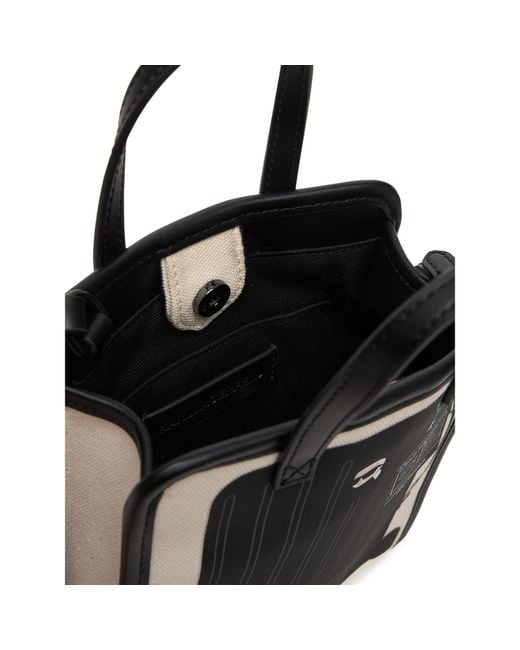 Karl Lagerfeld Black Handtasche B1W50088
