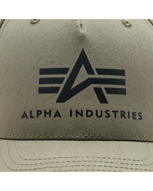 Alpha Industries Cap Trucker Basic 186902 in Green für Herren