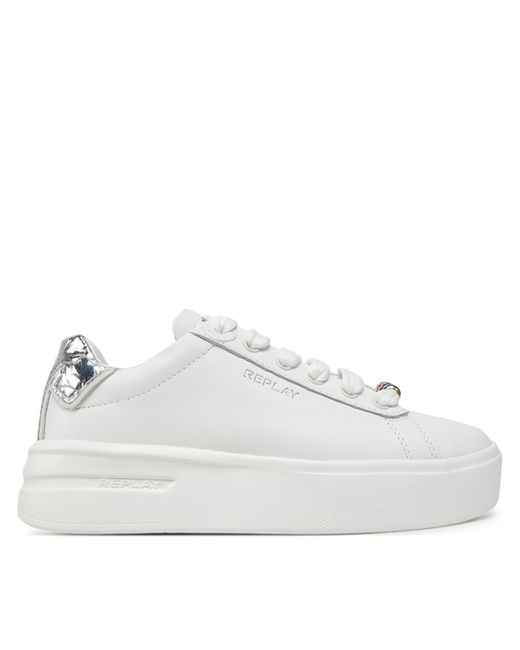 Replay White Sneakers Gwz4N .000.C0021L