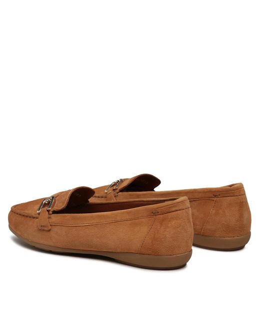 Geox Brown Mokassins D Annytah Moc D84Bma00021C5006