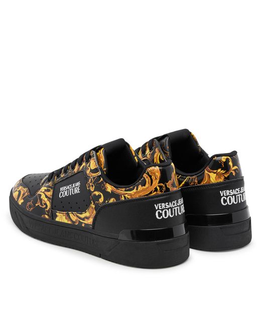 Versace Jeans Couture Sneakers 79Ya3Sj4 Zpb41 G89 in Black für Herren