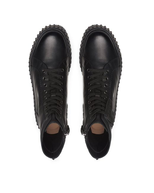 Clarks Black Schnürboots Torhill Rise Schwarz 39