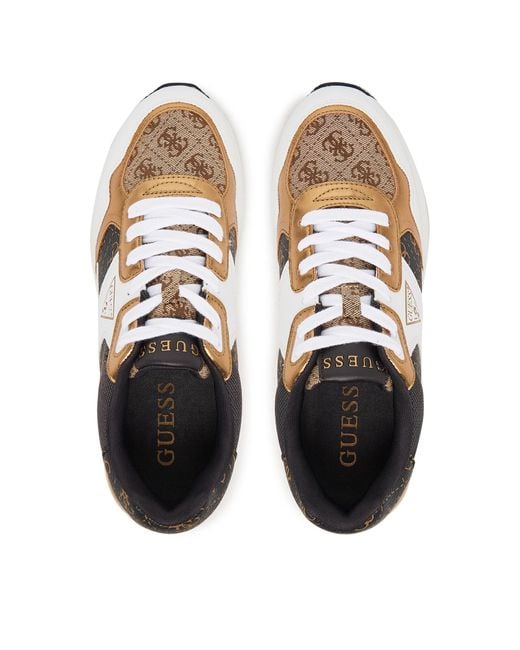 Guess White Sneakers Flfmic Fal12