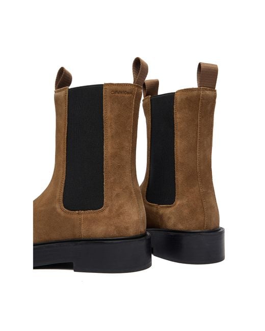 Calvin Klein Brown Klassische Stiefeletten Yw0Yw01969